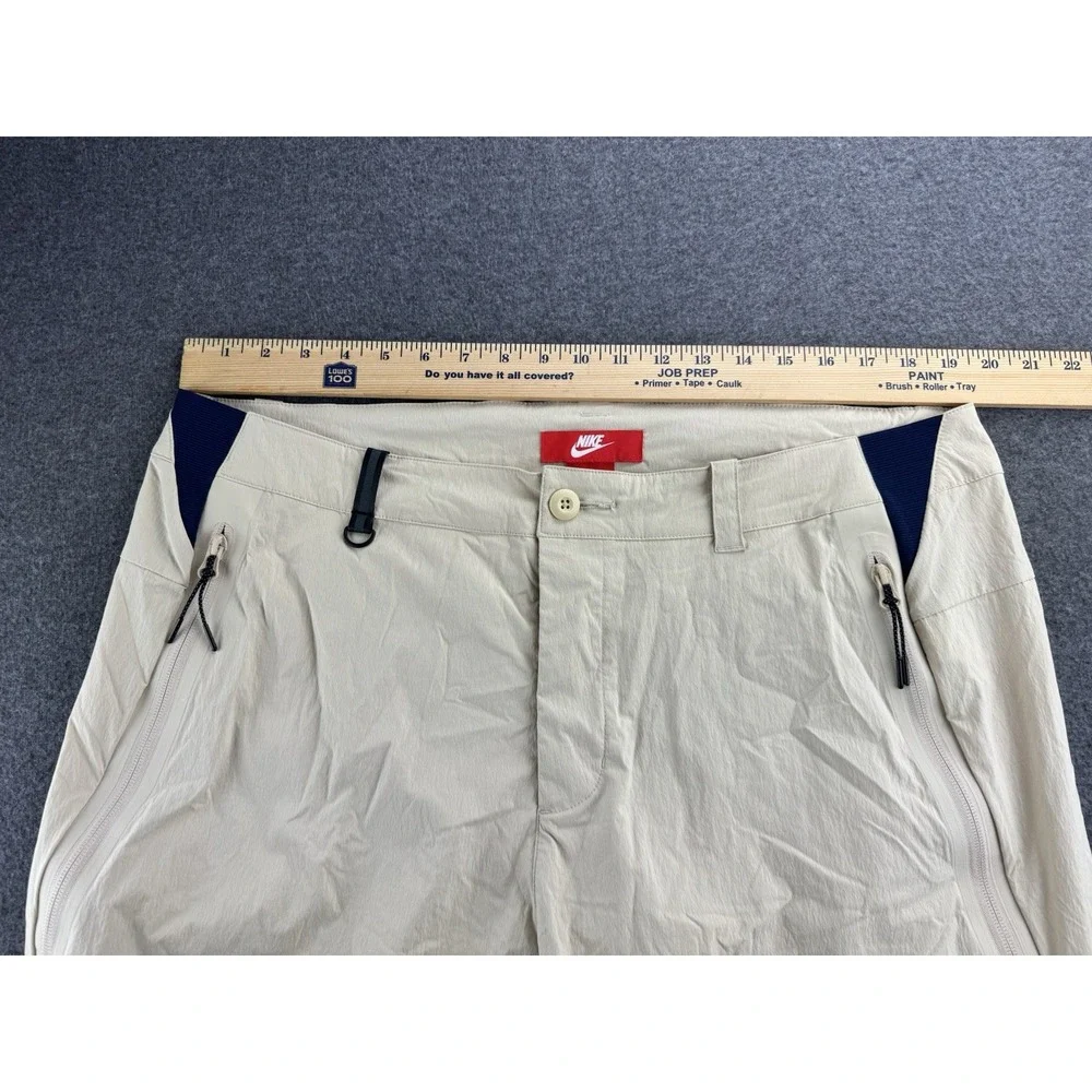 Nike Shorts Mens Size 38 USA Olympic Flag Swoosh Sports Outdoor 812246-201 Beige